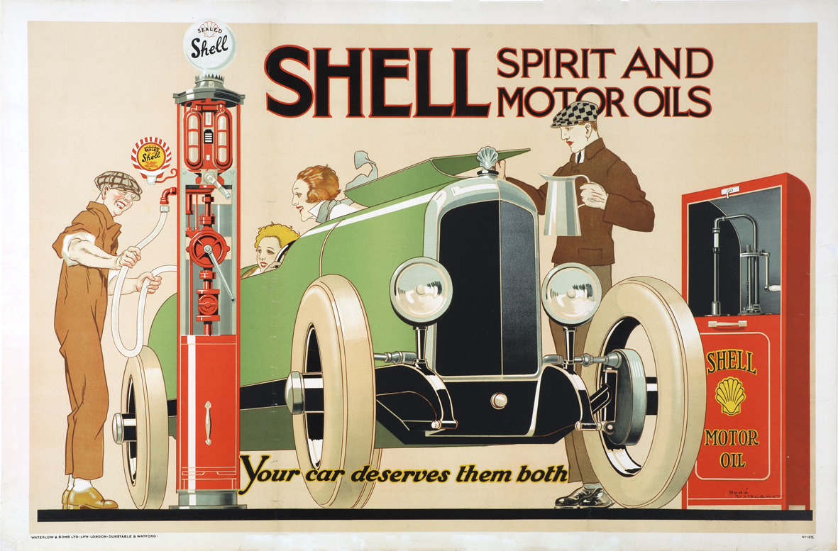 Poster of Your Car Deserves Them Both by René Vincent, 1926
