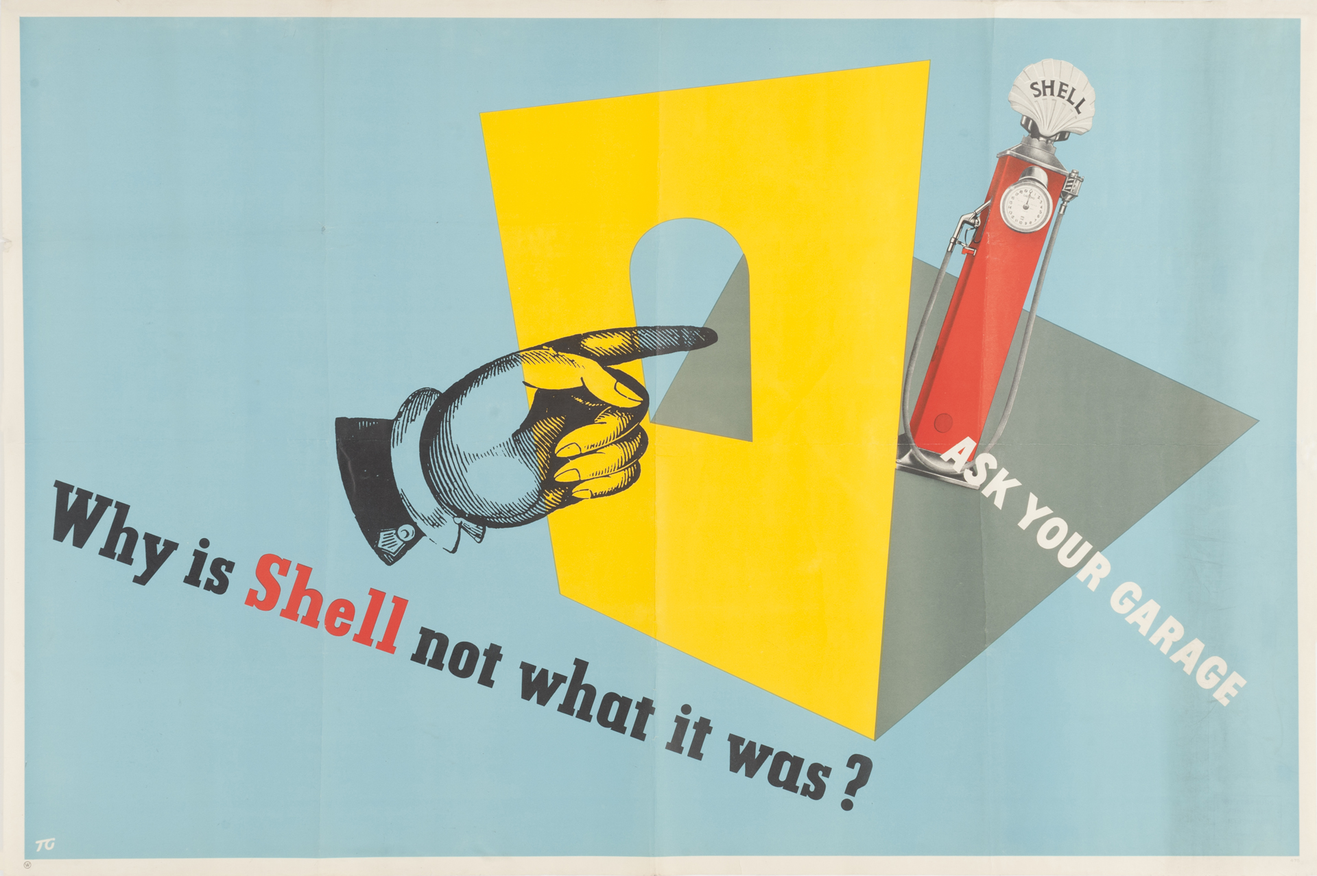 Poster of Why is Shell Not What it Was? by Thomas Gentleman, 1936
