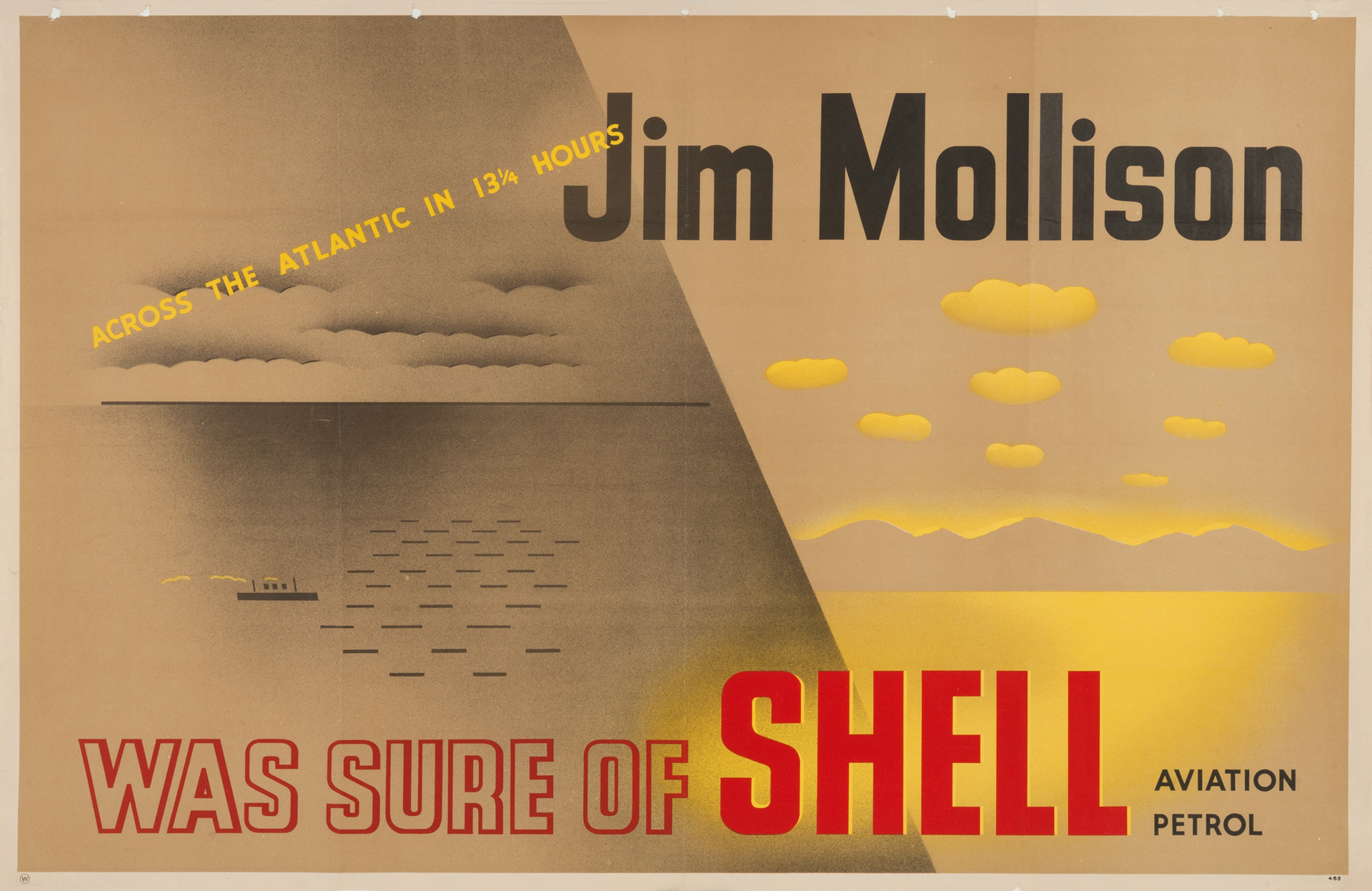 Postcard - Jim Mollison, 1936