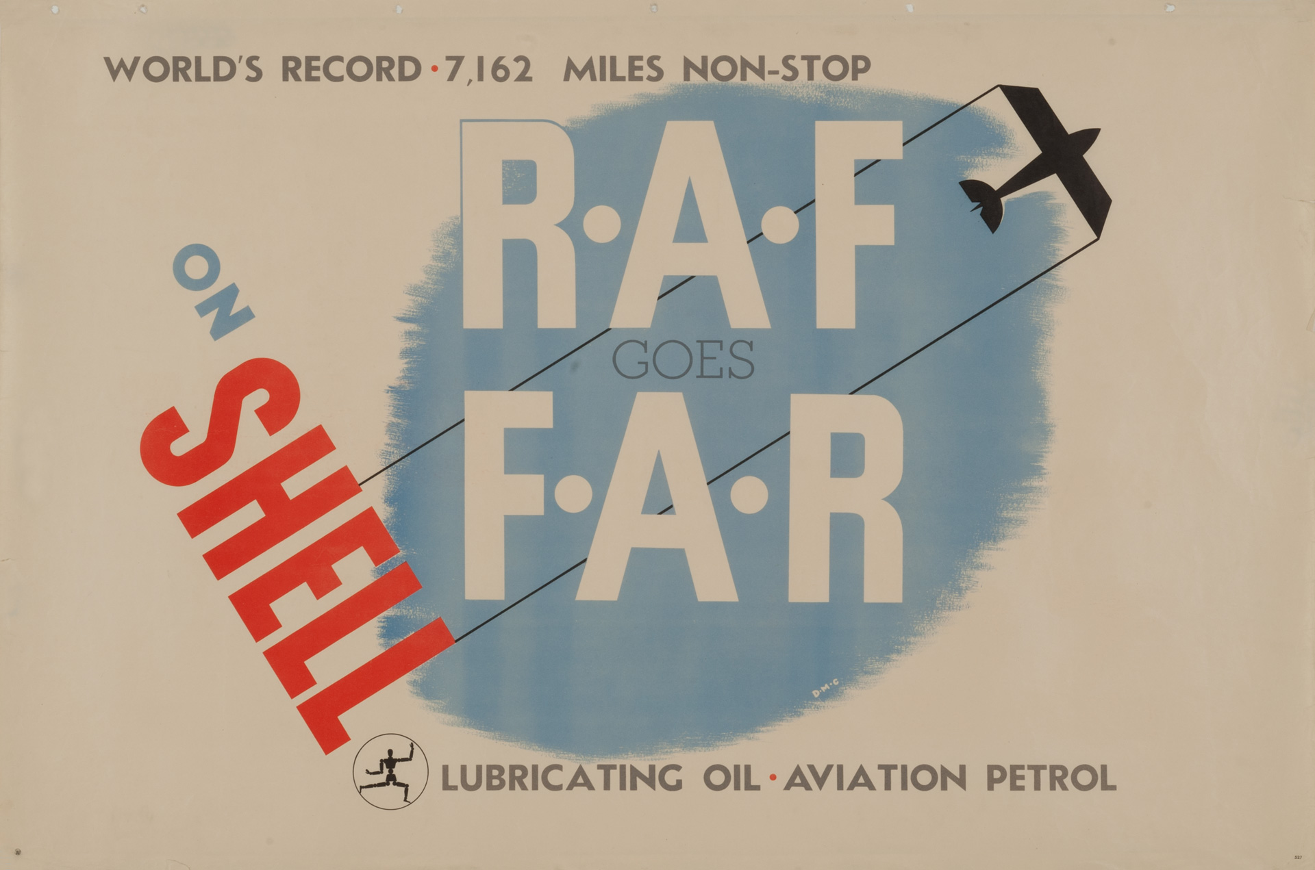 Postcard - R.A.F goes F.A.R, 1938