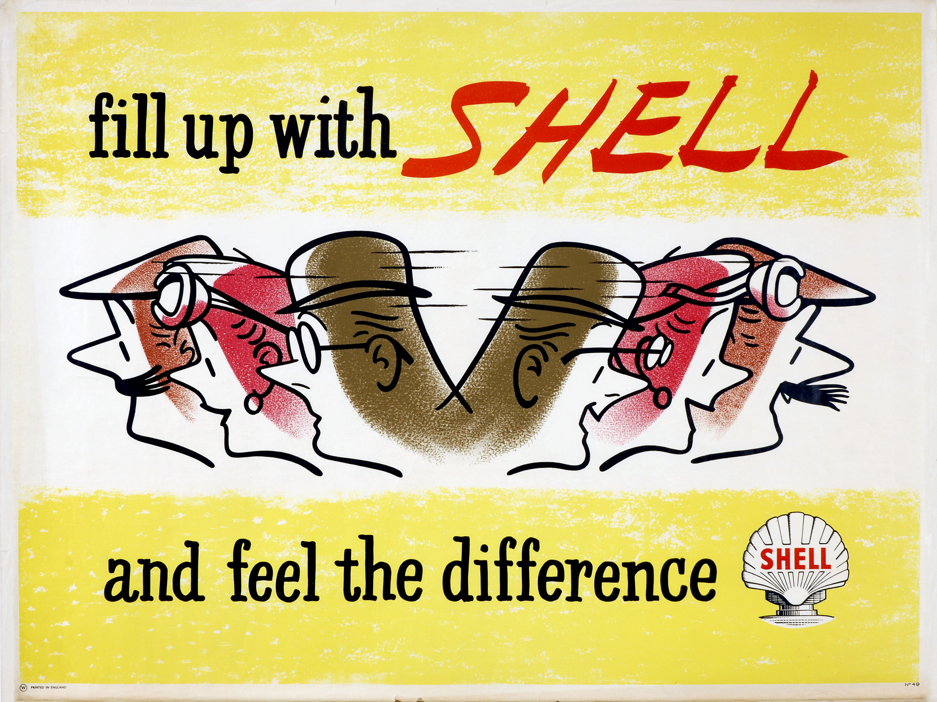 Poster of Fill up with Shell, 1952