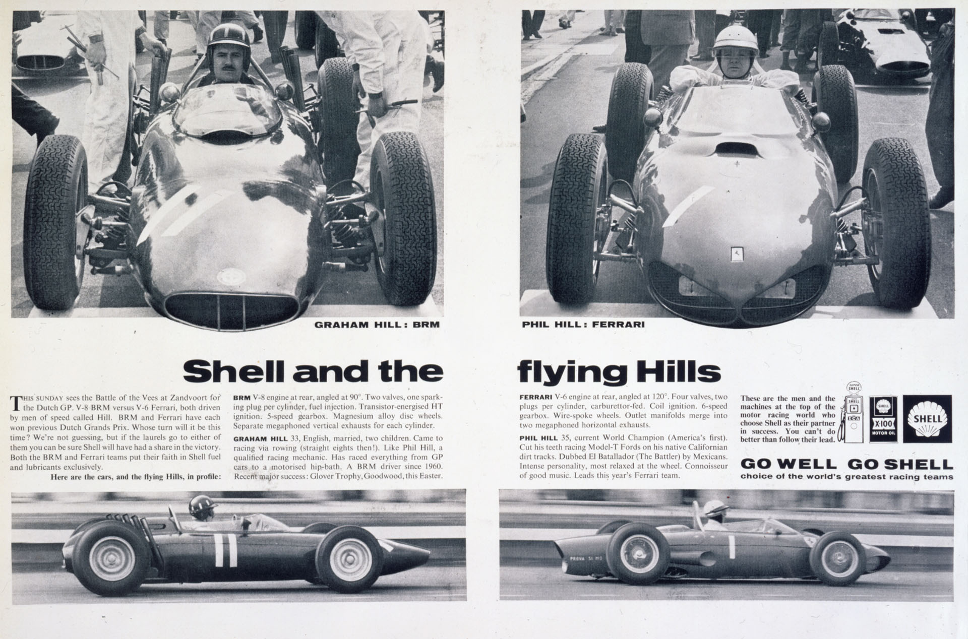 Magazine spread - Shell and the Flying Hills, 1962