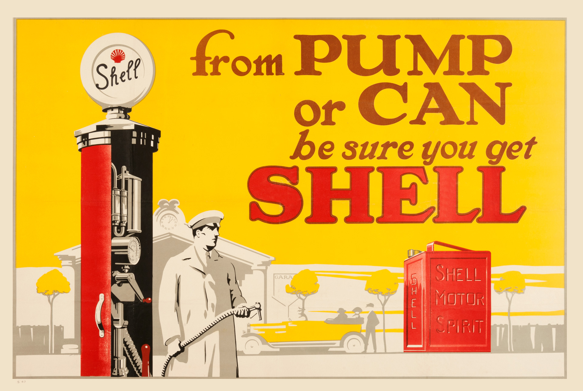 Poster of From Pump or Canby  Shell Studio, 1923