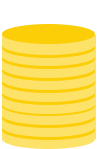 Stack of coins