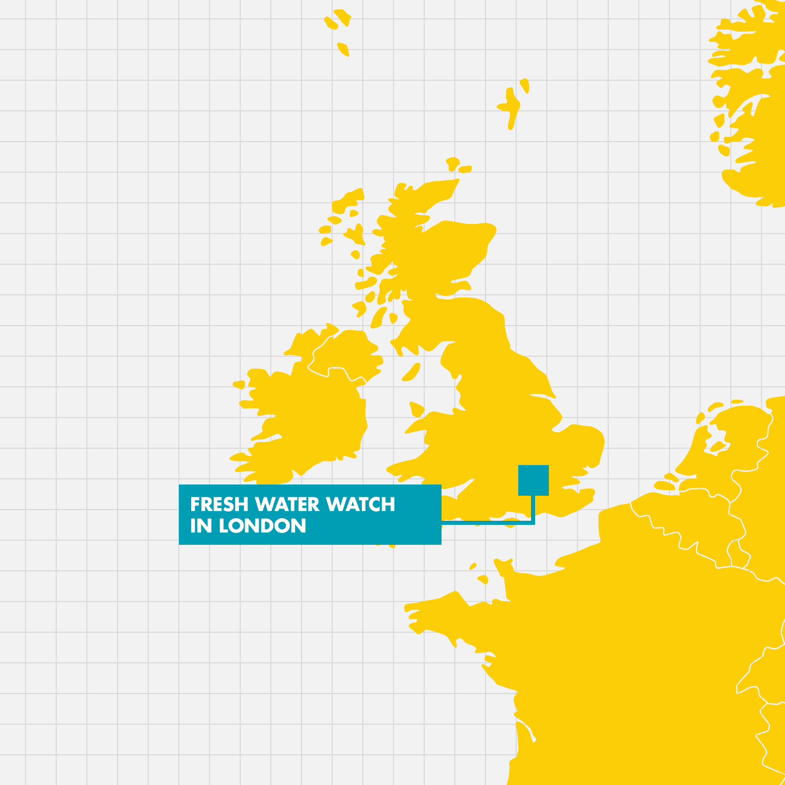 Map of the UK showing the location of local Earthwatch activities