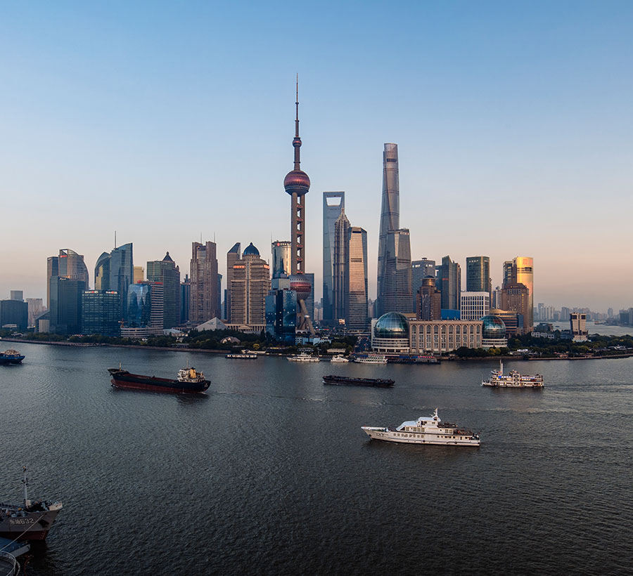 photo of Shanghai skyline